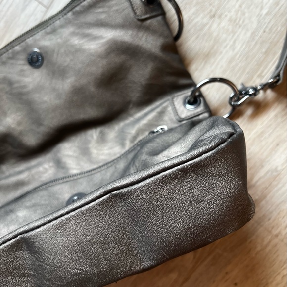 Cynthia Rowley Pewter Zipper Cross Body - Picture 5 of 15